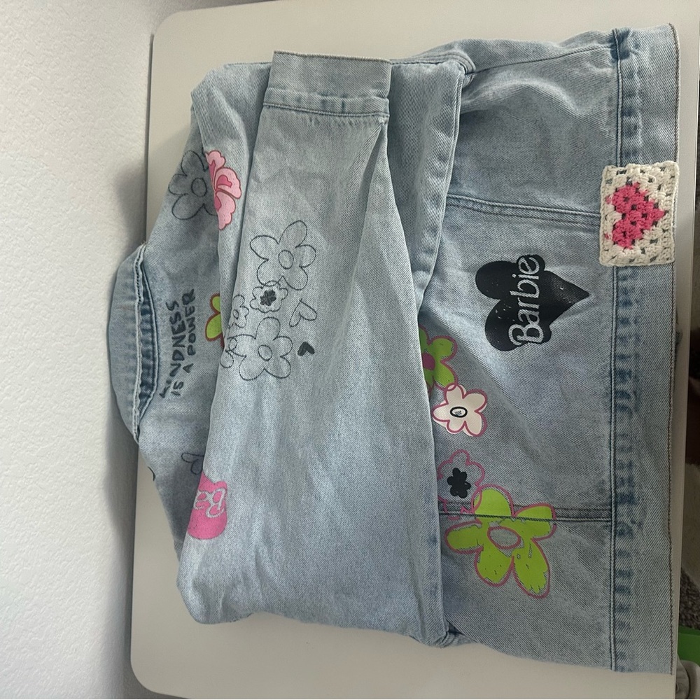 Barbie Denim Jacket & Crop Top Set - Picture 4 of 9